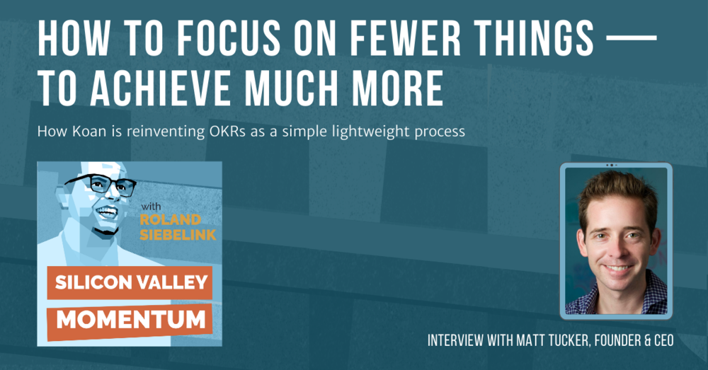 How to Focus on Fewer Things — to Achieve Much More