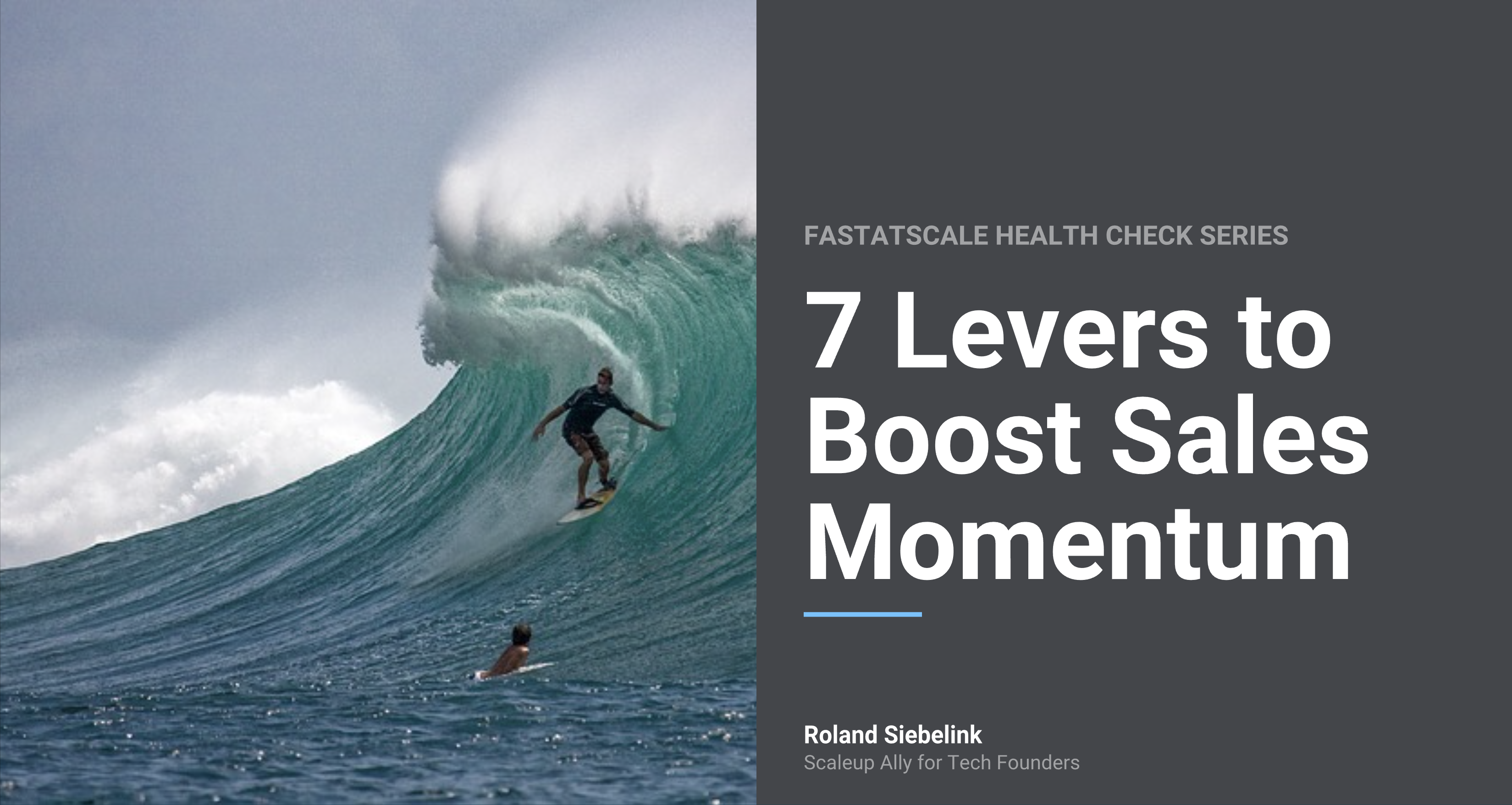 7 Levers to Boost Sales Momentum 