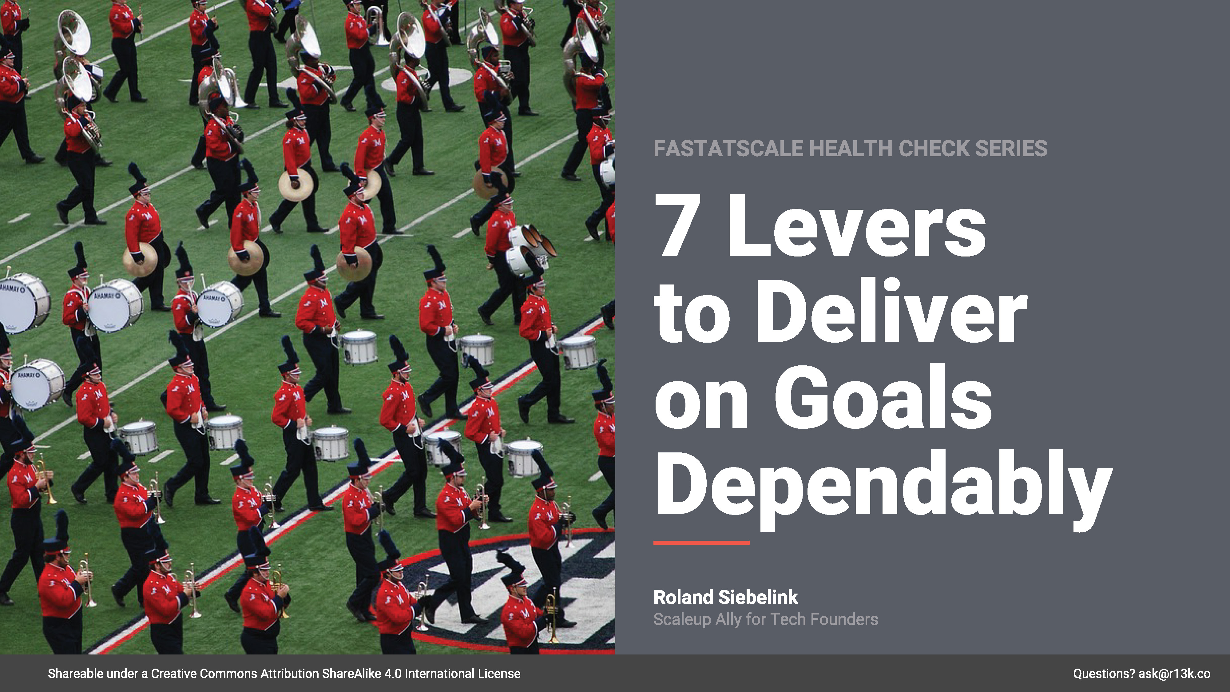 7 Levers to Deliver on Goals Dependably Goal Mastery: Unveiling the 7 Levers for Drama-Free and Dependable Execution
