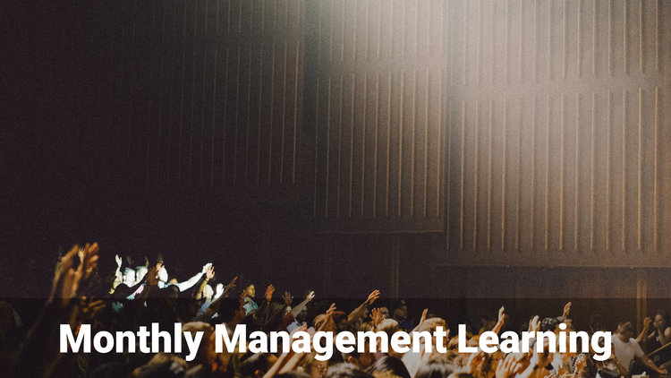 Monthly Management Learning