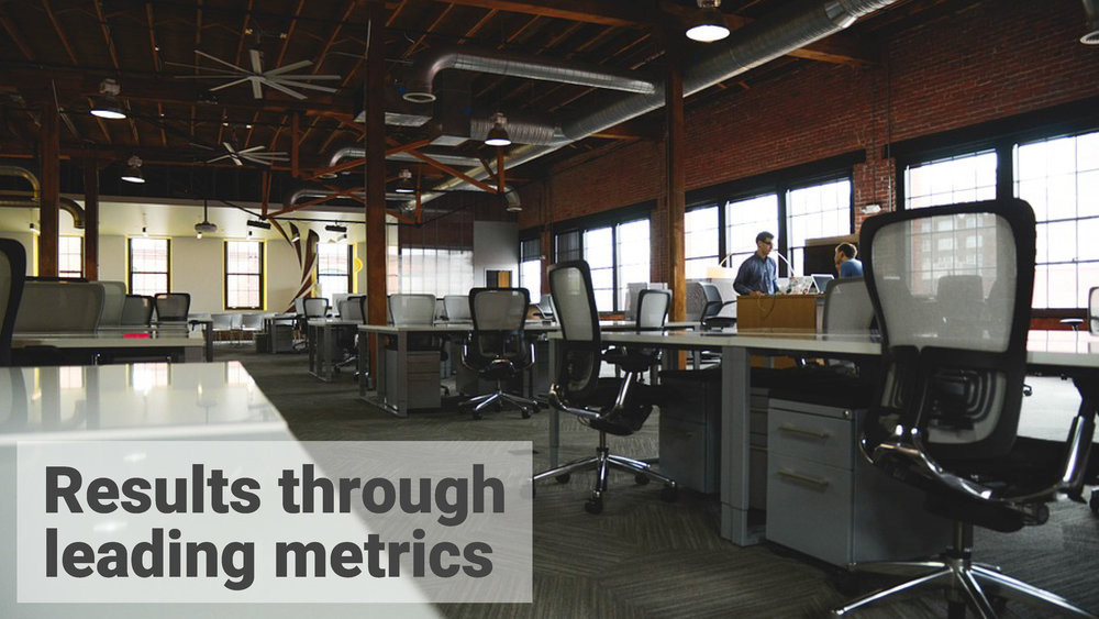 Results through leading metrics
