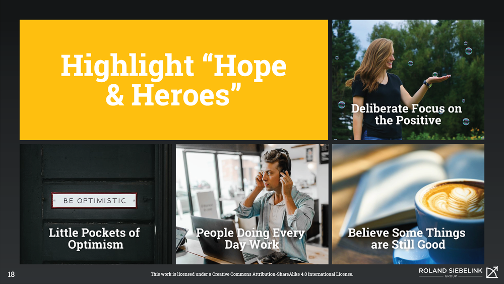 Highlight Hope and
 Heroes