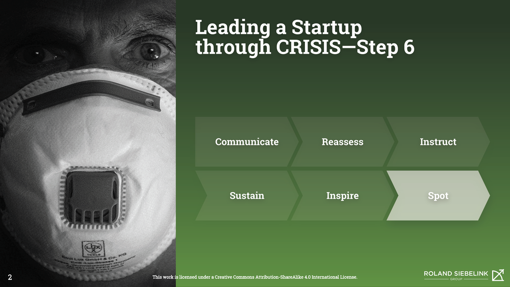 Leading a Startup through CRISIS