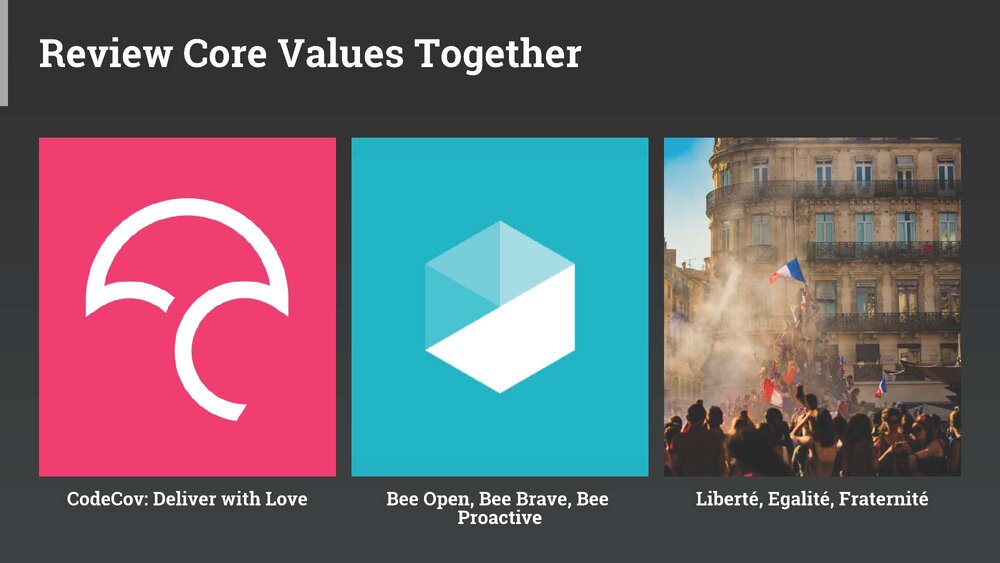 Review Core Values Together